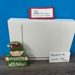 Apple MacBook Air M2 2022 15.6 New Laptop - Payments Available - Pay $5 Down To take It home 