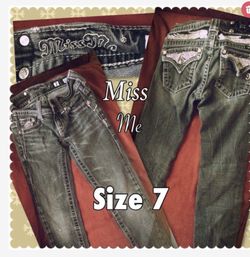Girls Miss Me size 7