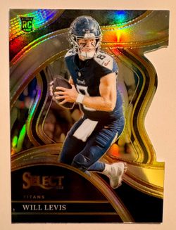 2023 Select Will Levis Silver Die Cut Club Level RC 