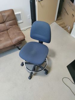 Armless Office Chair