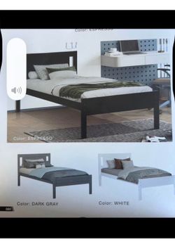 Twin Bed frame not including mattress