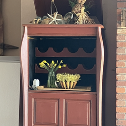 Vintage Record Player Hutch