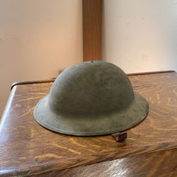 WW1 U.S. Dough-boy Helmet, Original liner and strap, circa 1917