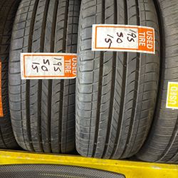 195/50/15 Two Tires Used 