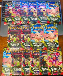 Pokemon - Lot of (16) 'Perfect Order' Booster Packs - New/Sealed