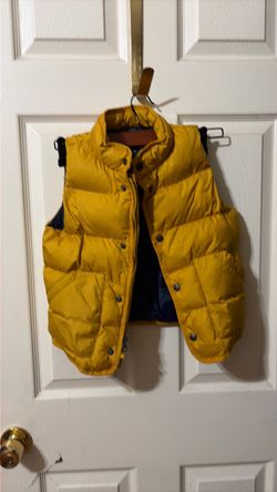 Yellow Kids Puffer Vest