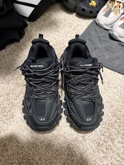 Black Balenciaga Tracks