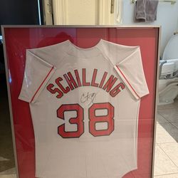 Curt Schilling Authentic Signed Jersey