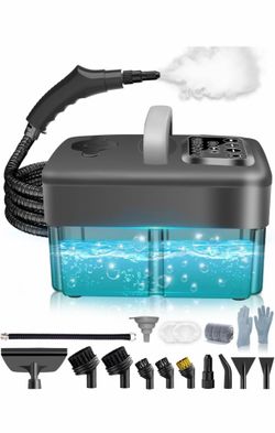 Steam Cleaner for Home - 1600ML Water Tank 15s Heat-Up Portable Steamer for Cleaning, 6 Level Adjustable, 2500W, 45PSI, 250°F Steam, Handheld Steam Cl