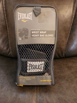 Everlast Wrist Wrap Heavy Bag Gloves