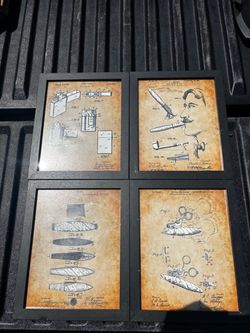 Cigar lounge framed prints (cl Pullman)