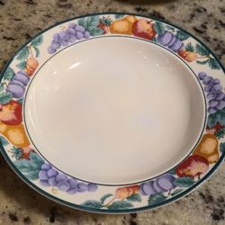 Vintage Tienshan Intro Stoneware set in the "Orchard" pattern
