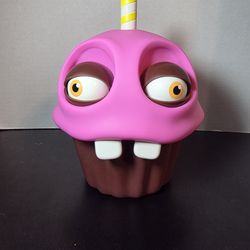 Five Nights At Freddy's FNAF 2 Cupcake Carl Bottle Cup Drink AMC Exclusive