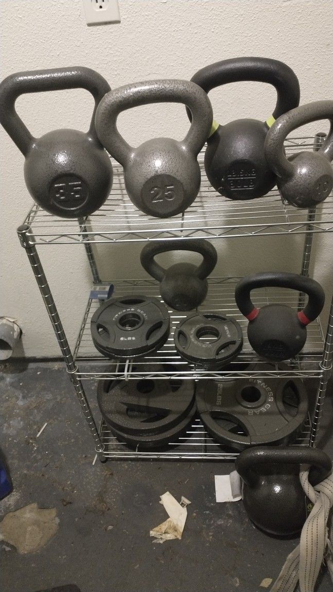 Weights, Plates, Kettlebells, And Wearables