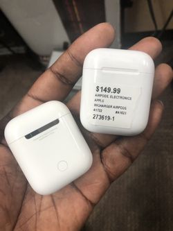 Headphones, Electronics Apple AirPods in Case ! No Charger.. negotiable