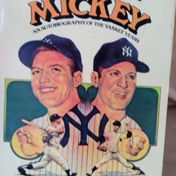 Signed Mickey Mantle And Whitey Ford book