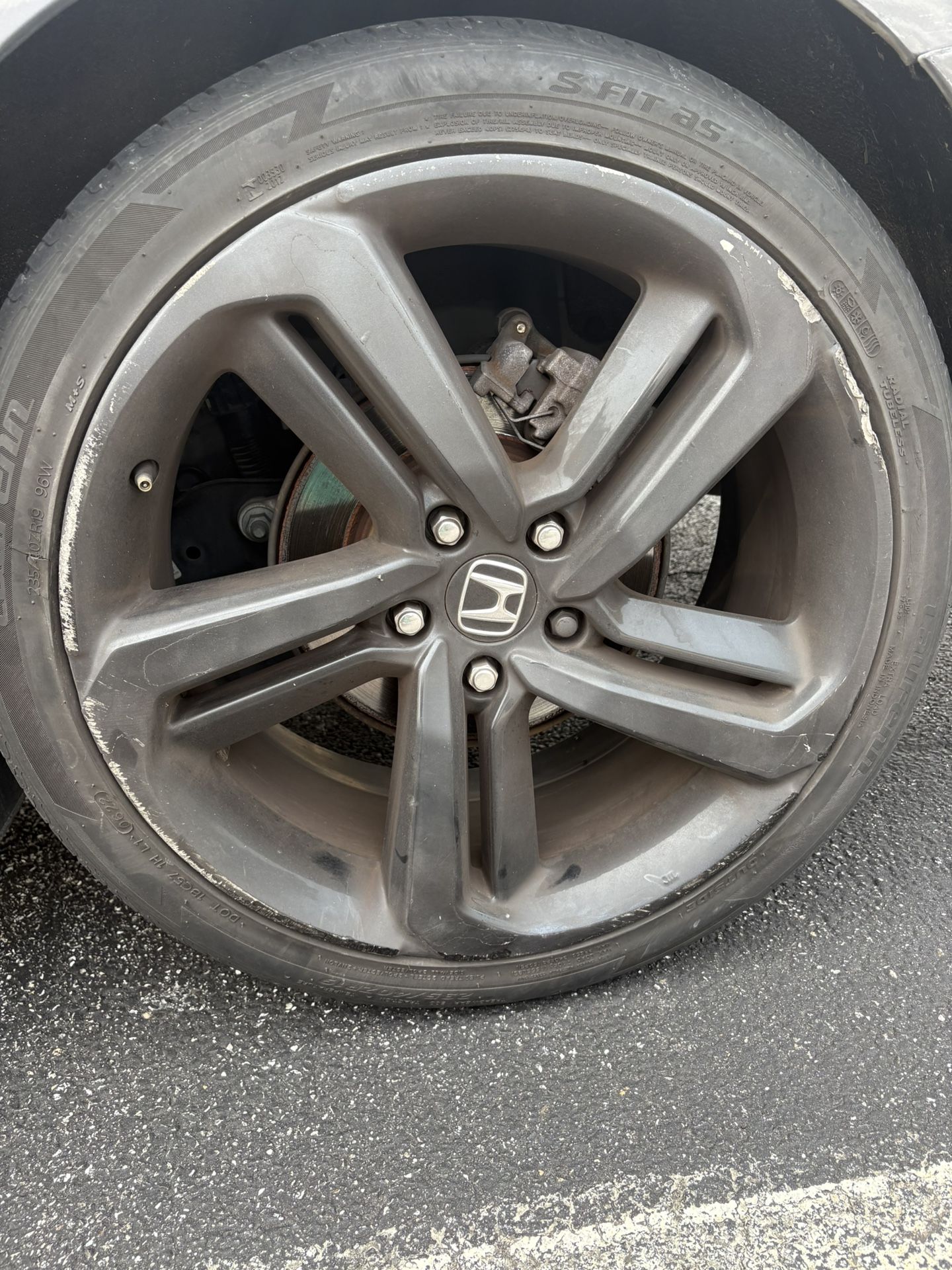Honda Wheels Size ‘19’