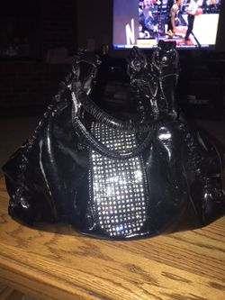Black boutique purse