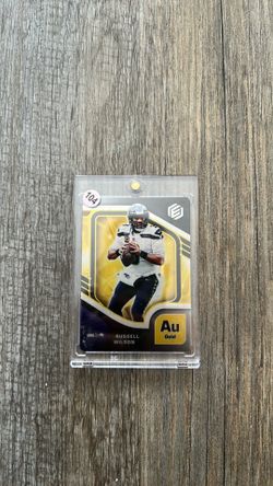 Russell Wilson Gold Card
