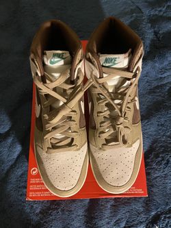 Nike Dunk Light Chocolate Hi Size 9
