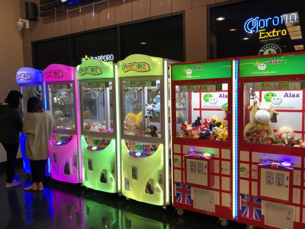 crazy toy 2 claw machine