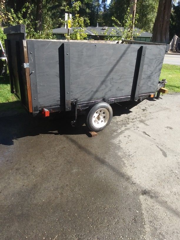 Utility Trailer 4 X 8 Size Ball Size 1" 7/8