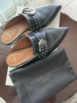 GIVENCHY STUDDED MULES SHOES