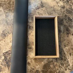 Arm Rest And Felt Cubby 