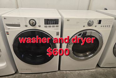 LG Washer And dryer
