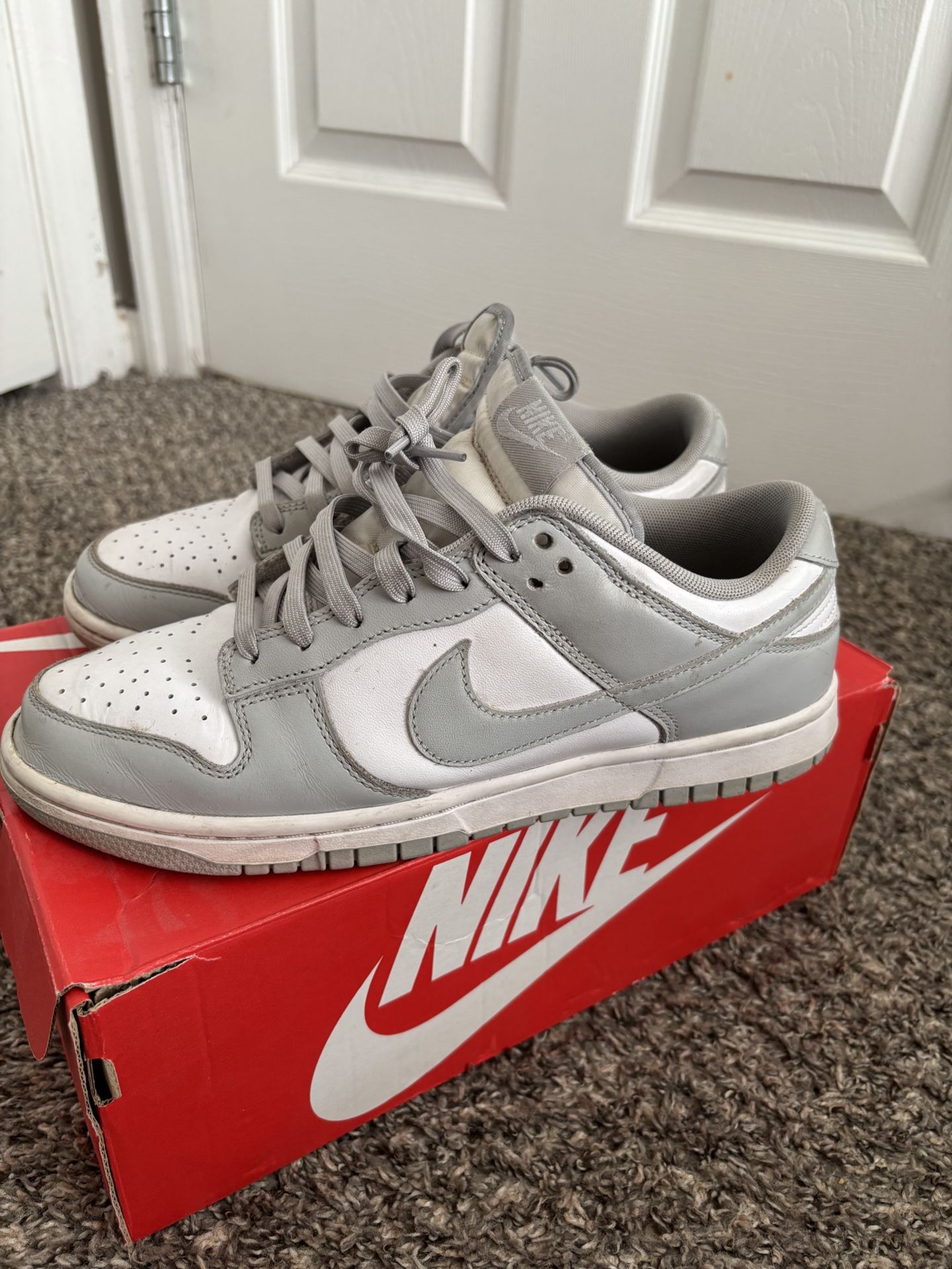 Grey Nike Dunks