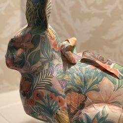 Paper Mache Rabbit By Joan B Henderson