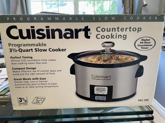 Cuisinart 3 1/2 Quart Slow Cooker