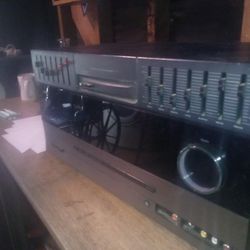 Kenwood equalizer and receiver 