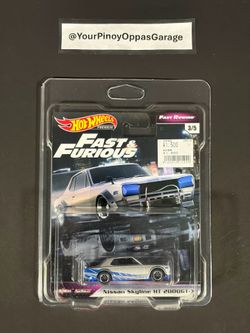 Hot Wheels Premium - Fast & Furious - Fast Rewind #3/5 - Nissan Skyline HT 2000GT-X (GHH16)