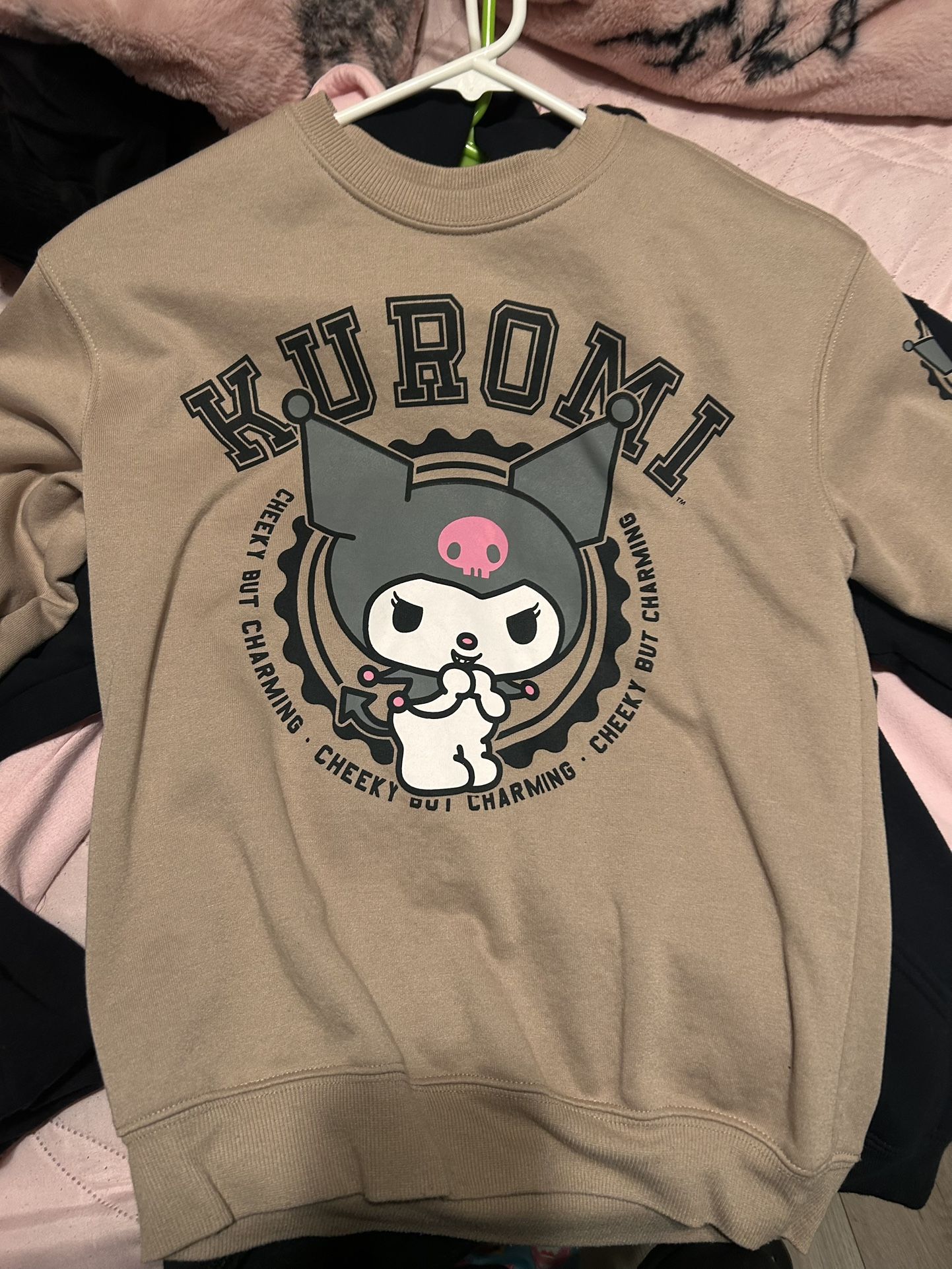 kuromi Light Brown Crewneck