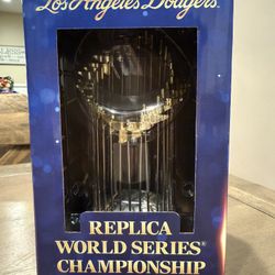 Dodgers World Series Replica Championship Trophy
