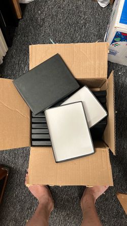 5x7 black portrait boxes