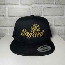 Nayarit, Durango, Guerrero, Michoacán And Jalisco Embroider Trucker Hat.
