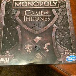 Game Of thrones Monopoly Game