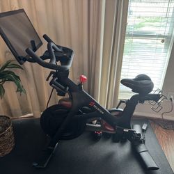 Peloton Bike With Shoes & Accessories 