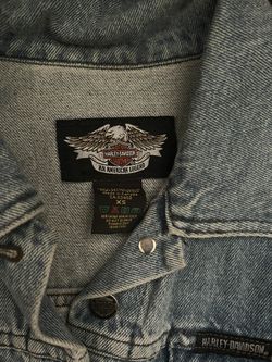 Woman’s XS Harley Davidson Jean Jacket