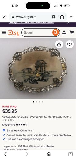 Sterling silver /gold
