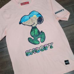 Peanuts Snoopy Graphic Tee Landscape Print Size XL Streetwear Skater Style Excellent Condition PRICE Is Firm Cash Only 