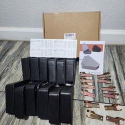 Mouse Station with Keys Black 12 Pack, Key Required Mouse Stations, Mice Stations, Keeps Children and Pets Safe Indoor & Outdoor