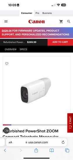 PowerShot ZOOM Compact Telephoto Monocular
