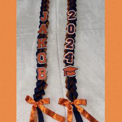 Custom Graduation Lei Sash Necklace 