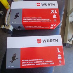 Black Nitrile Gloves Heavy Duty