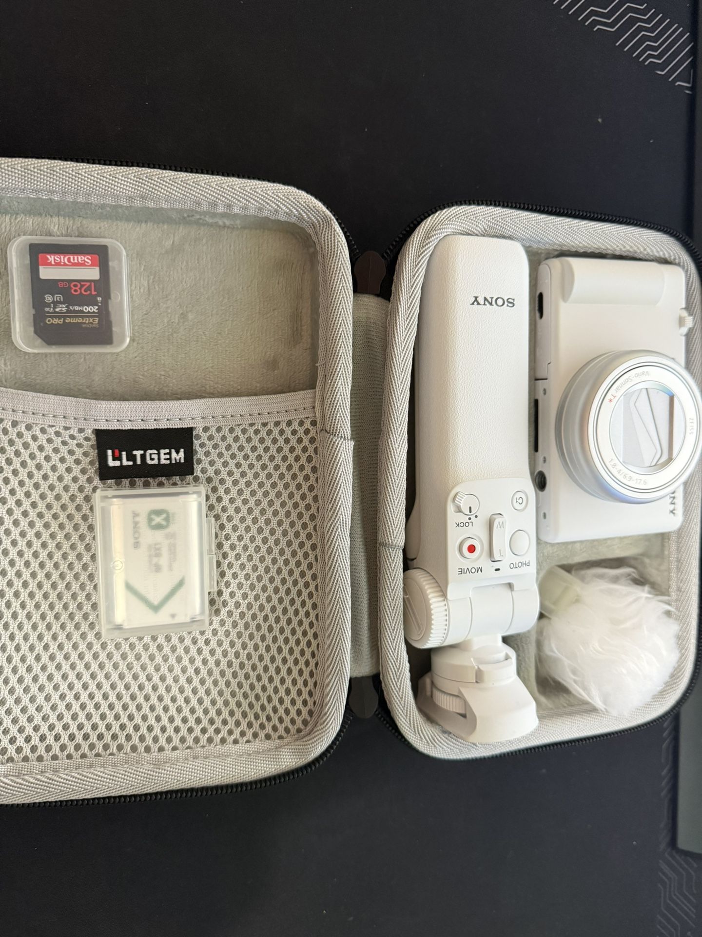 Sony ZV-1 II Digital Camera with Vlogger Accessory Kit (White)