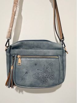 Suade cross body bag