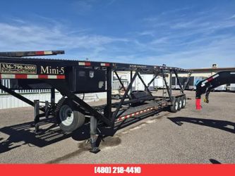 2017 Kaufman Trailers 102""X44' Double Deck Mini 5 Car Hauler Trailer